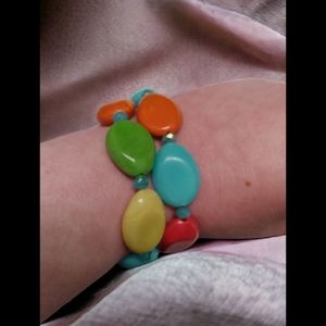 Handmade Bright Colorful Bracelet Set